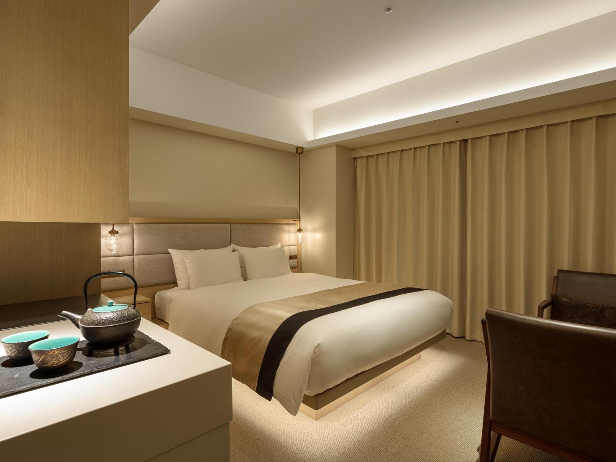 โรงแรมเดอะ เซเลสไทน์ เกียวโต กีอง ภายนอก รูปภาพ A room at the hotel