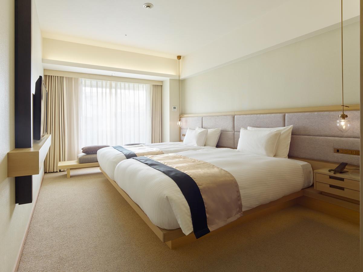 โรงแรมเดอะ เซเลสไทน์ เกียวโต กีอง ภายนอก รูปภาพ A room at the hotel
