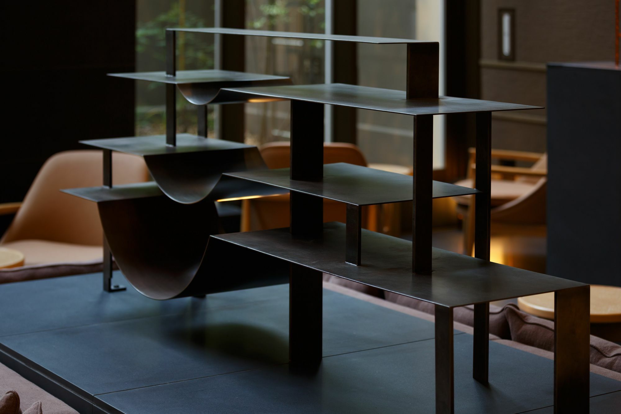 โรงแรมเดอะ เซเลสไทน์ เกียวโต กีอง ภายนอก รูปภาพ Model of the staircase
